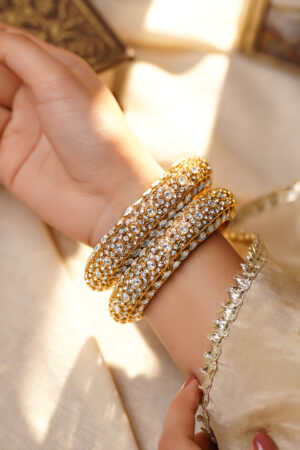 Wedding Glow Traditional Kundan Bangles
