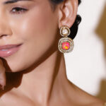 Luxe Radiance Pink Danglers