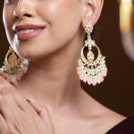 Royal Radiance in Pastels Chandbali
