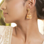 Artisan Peacock Pearl Jhumka