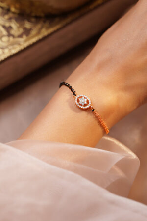 Daily Shine American Diamond Mangalsutra Bracelet
