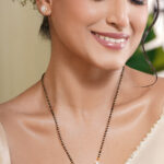 Timeless Gold American Diamond Mangalsutra Set