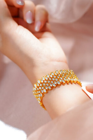 Zirconia Luxe Statement Bracelet