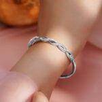 Infinity Twisted Sparkle Bracelet