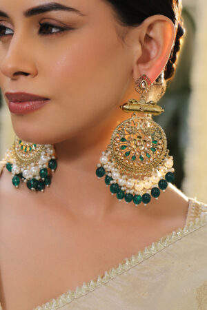 Danglers That Whisper Green Luxury
