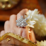 Silver Ghungroo Statement Adjustable Ring