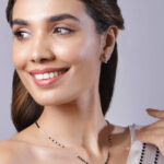 Vibrant American Diamond Zirconia Mangalsutra Set