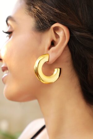 Luxe Everyday Golden Hoops