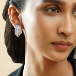 Contemporary Silver Finish Statement Hoops