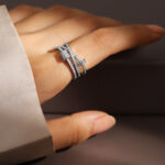 American Diamond Zirconia Ring