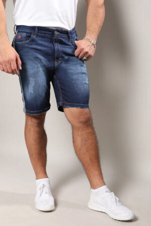 Regular Fit Denim Shorts