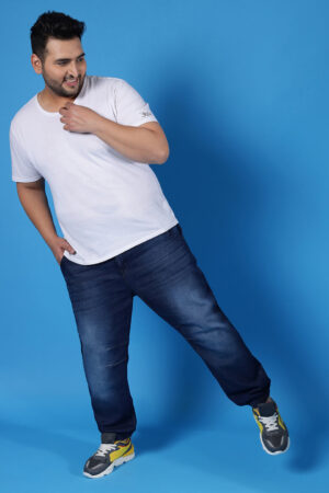 Solid Casual Denim Jeans