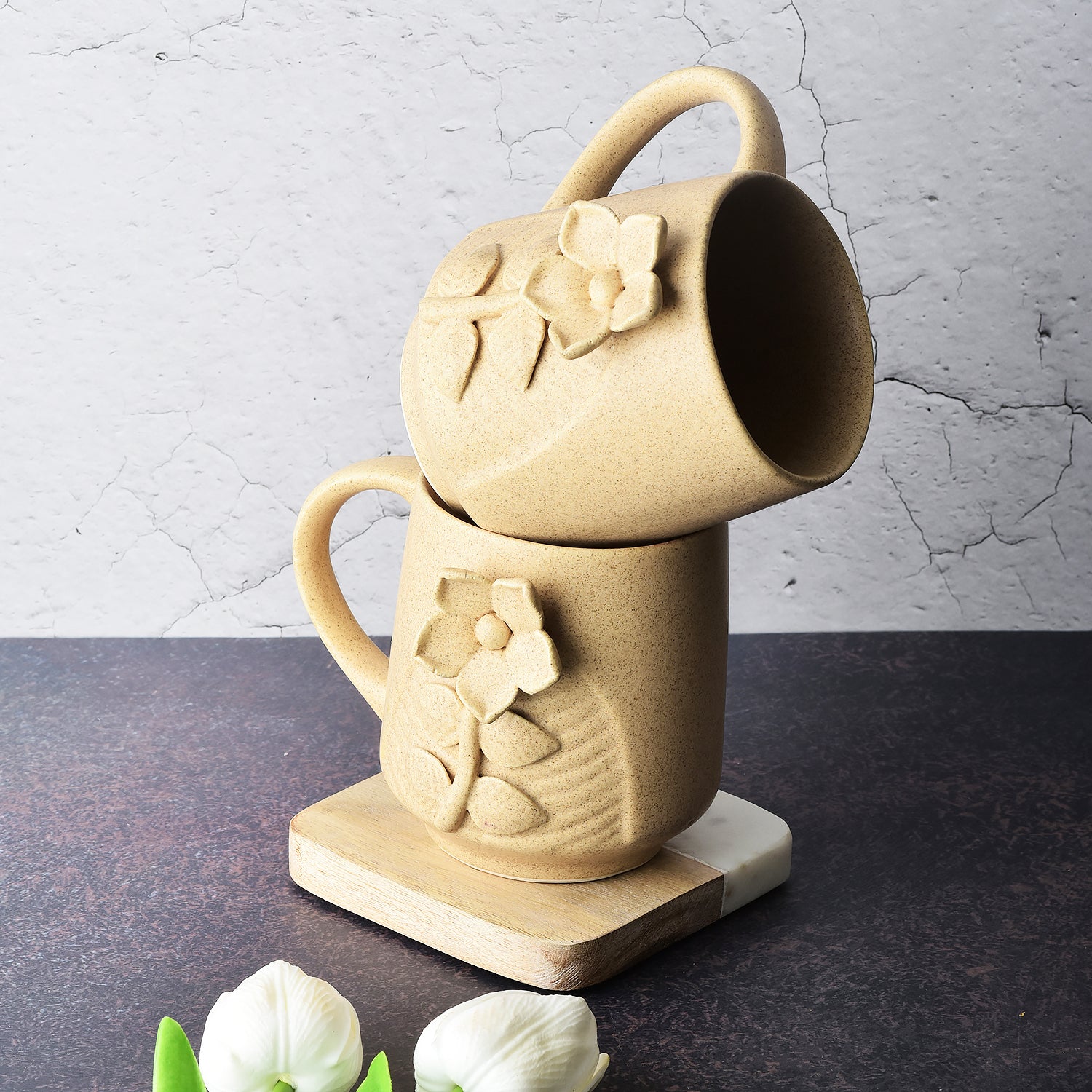 Terra Bloom Mugs- Set of 2