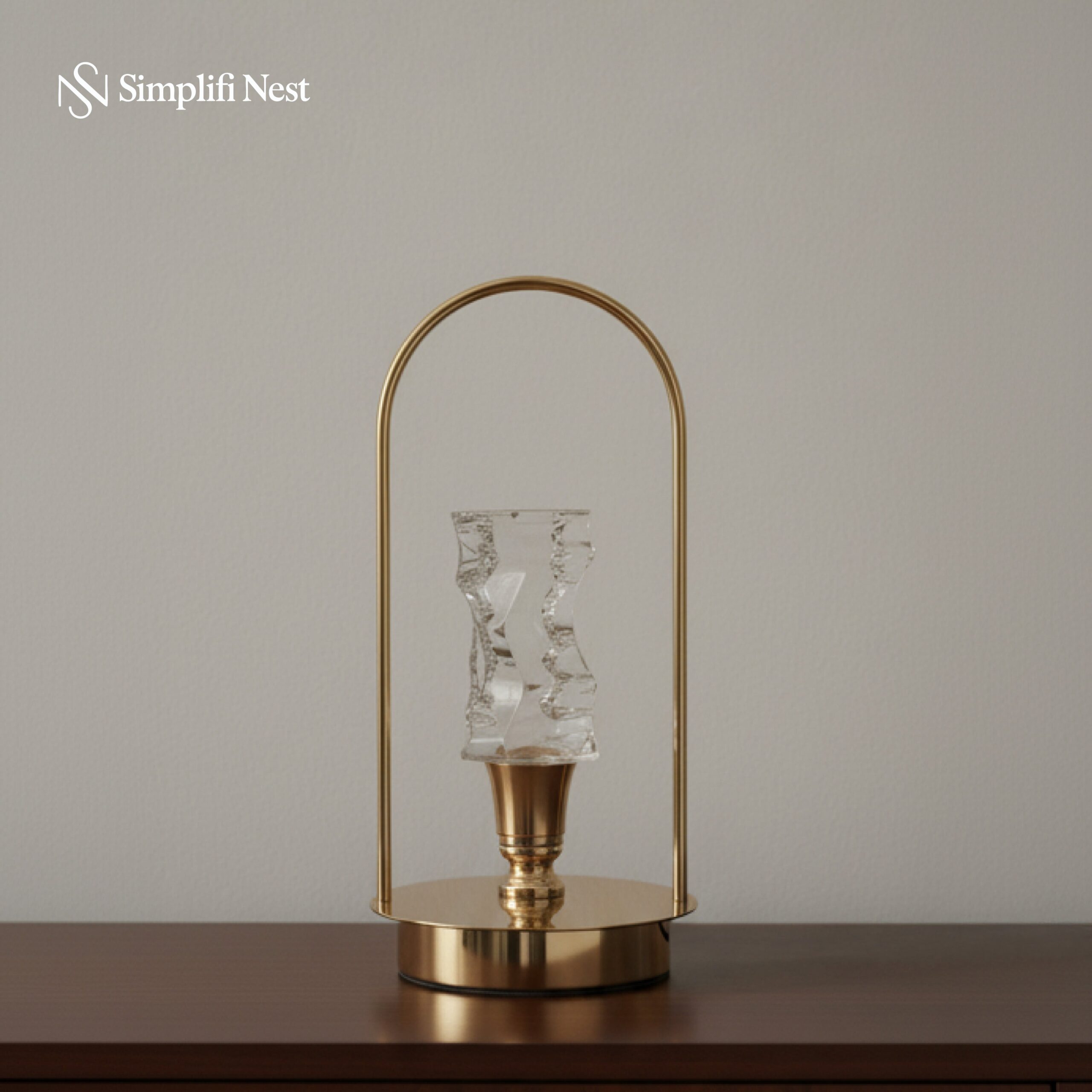 Premium Crystal Touch Lamp ? Golden