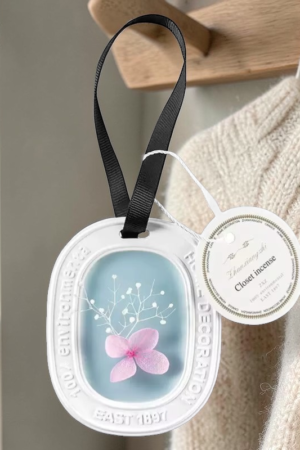 Hanging Wax Fragrance Diffuser with Dried Flowers