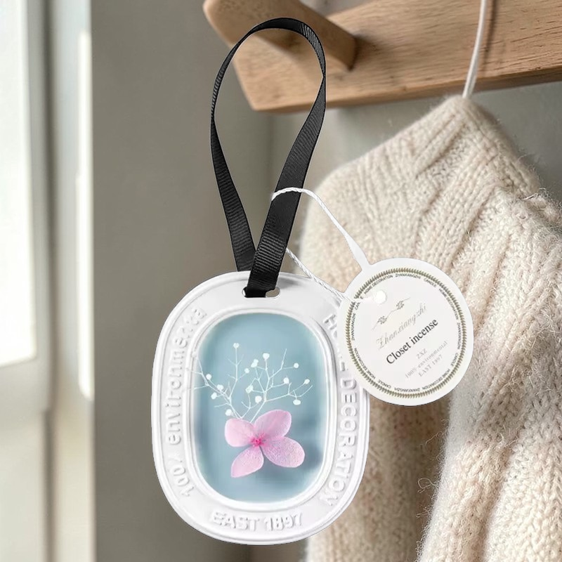 Hanging Wax Fragrance Diffuser with Dried Flowers