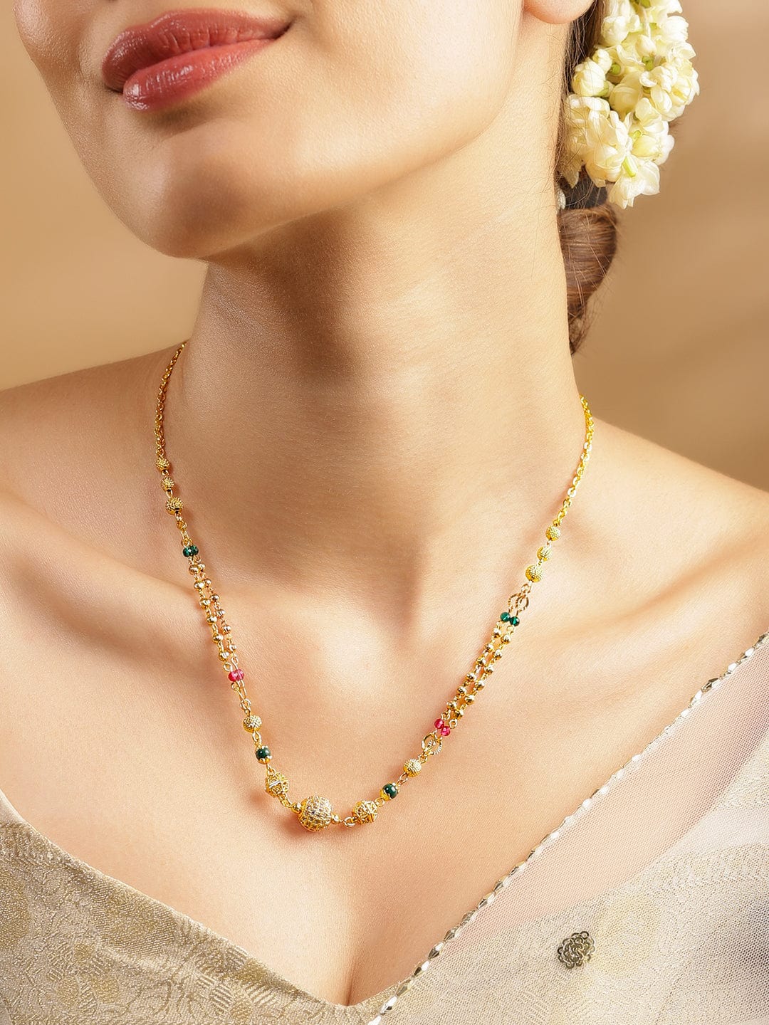 Stunning Gold Plated Necklace Chain