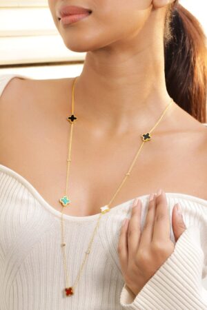 Modern Multicolour Necklace Chain