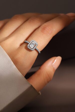 American Diamond Zirconia Cubic Ring