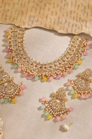 Blossom Aura Multicolour Necklace Set