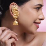 Leaf Filigree Ear-Cuff Jhumka