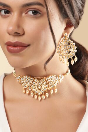 Rani?s Reflection in Ivory Light Necklace Set
