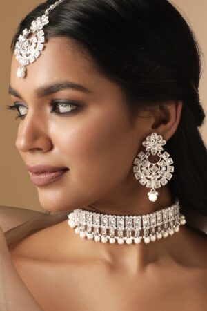 Boho Kundan Glam Necklace Set