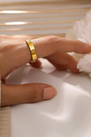 Gold Plated Sleek Band