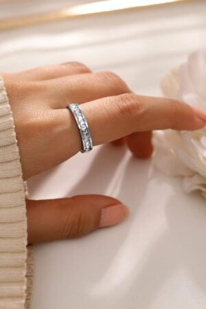Silver Eternity Band