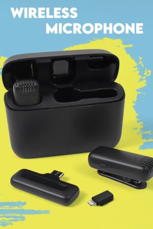 Wireless Microphones Collar Mic For All Smart Phone  Type-c  (1 Set)